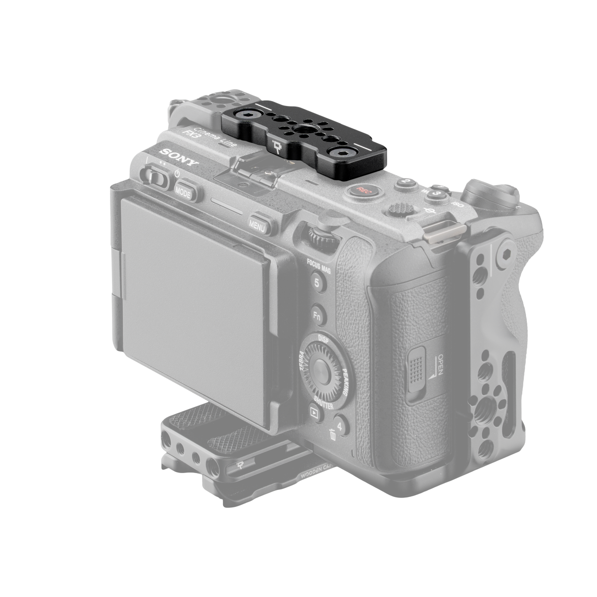 Wooden Camera Top Plate for Sony FX3/FX30
