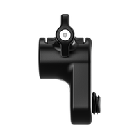 Wooden Camera Top Plate Dual Rod Clamp - Front