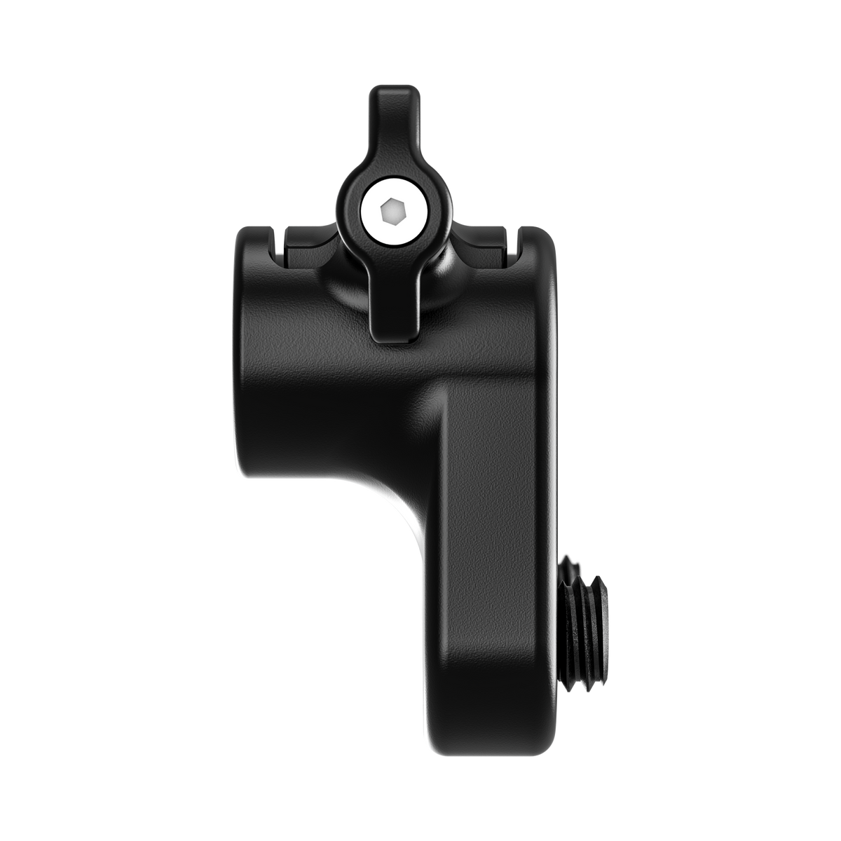 Wooden Camera Top Plate Dual Rod Clamp - Front