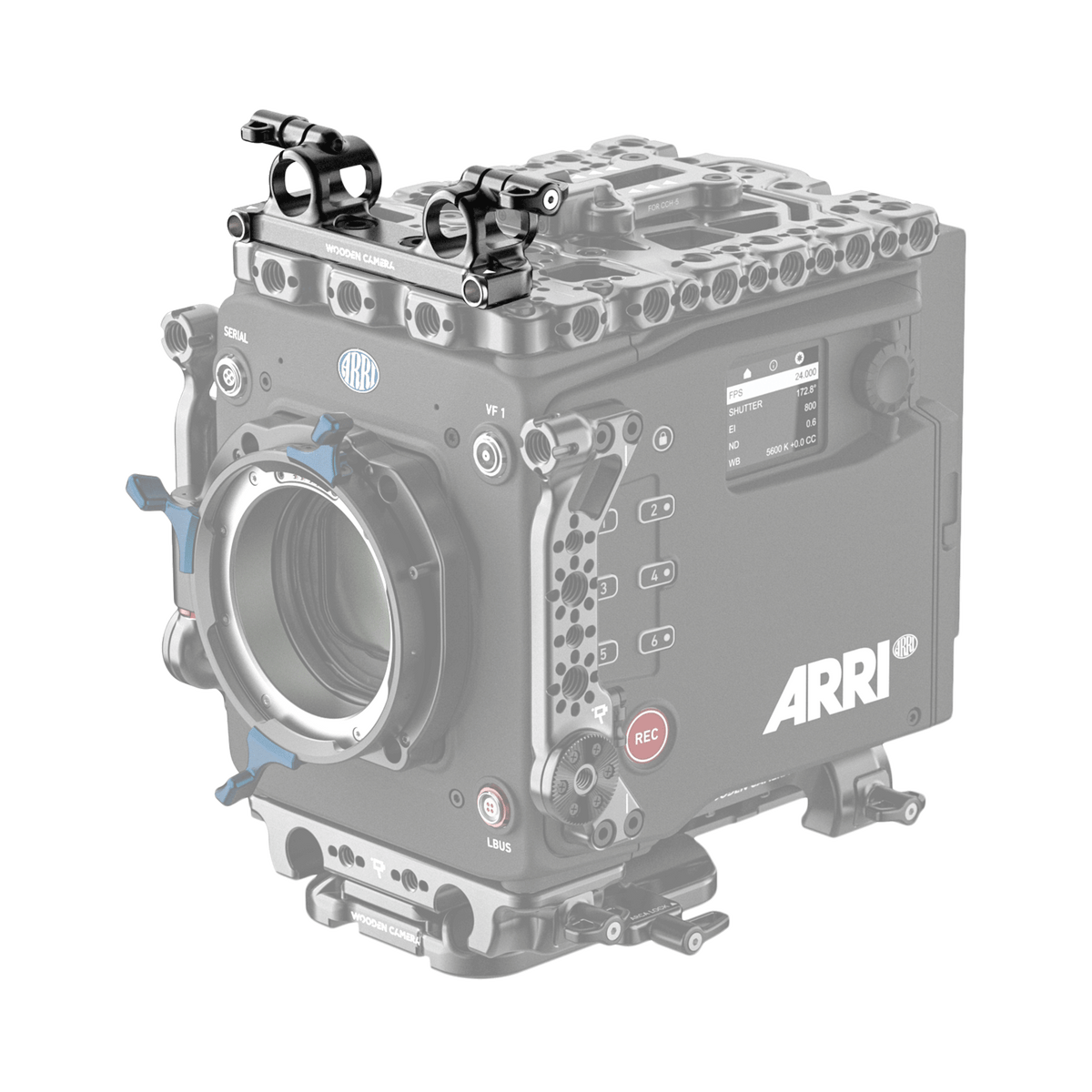Wooden Camera Handle Adaptor Kit for CCH-5