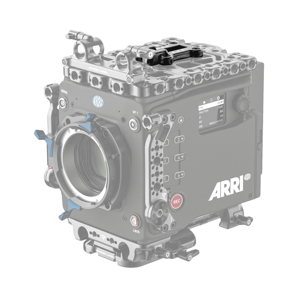 Wooden Camera Handle Adaptor Kit for CCH-5