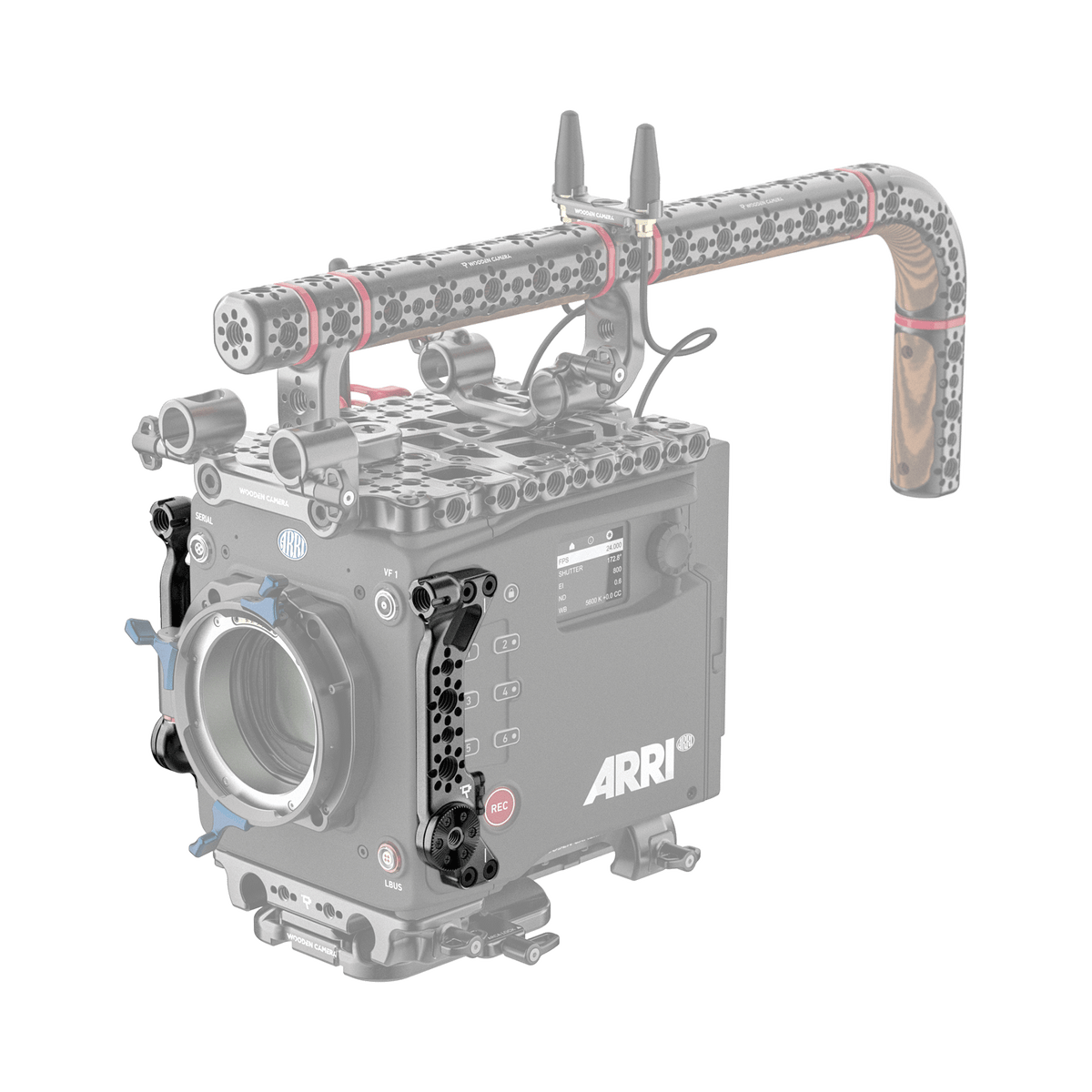 Wooden Camera Side Rail System (ALEXA 35)