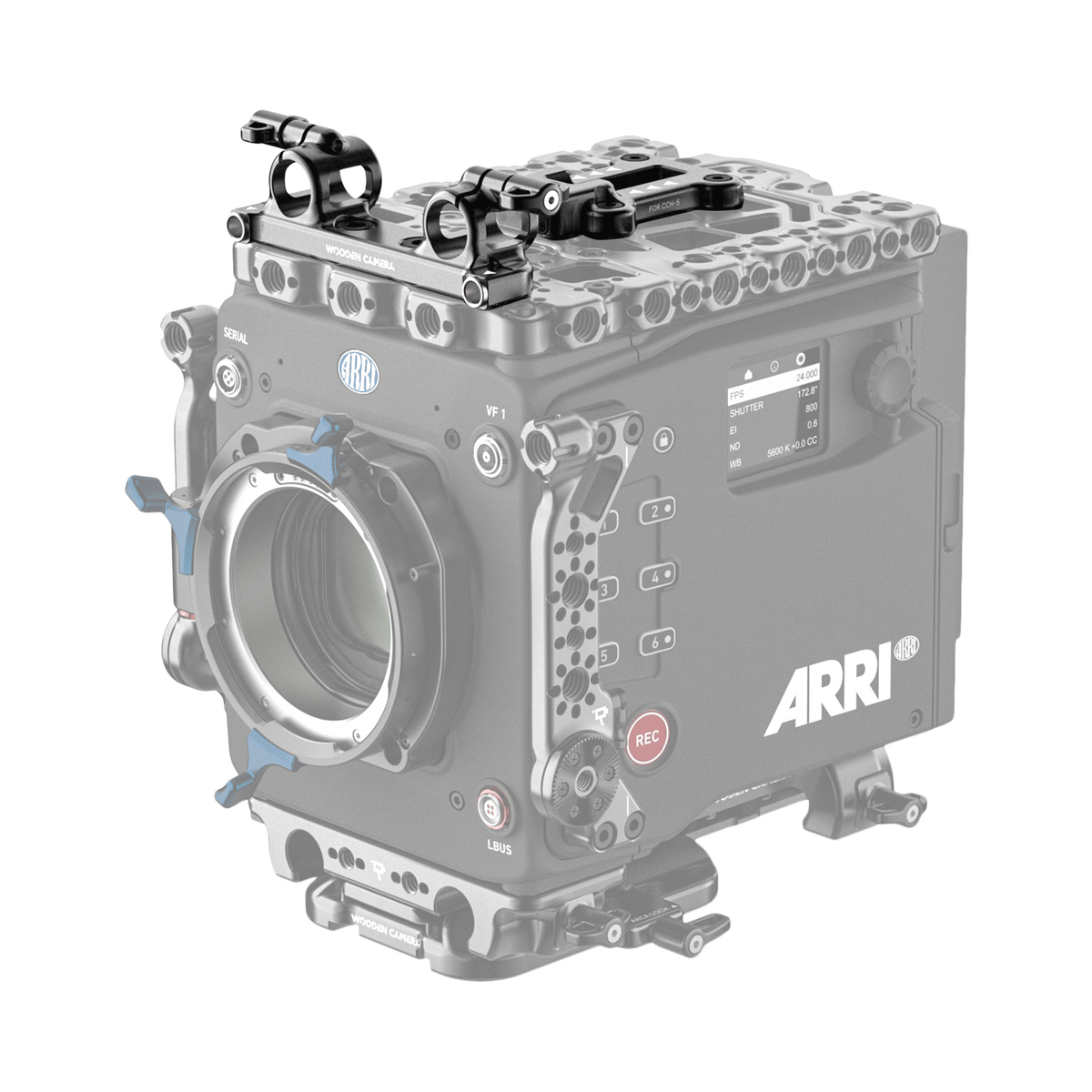 Wooden Camera Handle Adaptor Kit for CCH-5