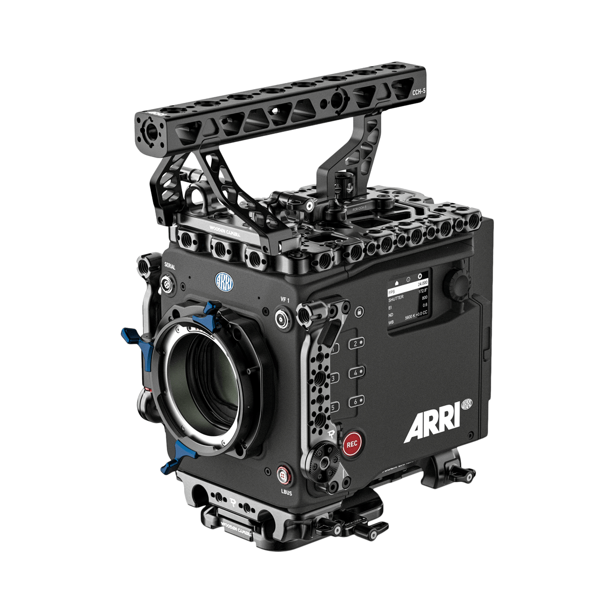 Wooden Camera Handle Adaptor Kit for CCH-5
