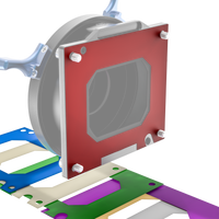 Wooden Camera LPL Shim Set for RED V-RAPTOR XL