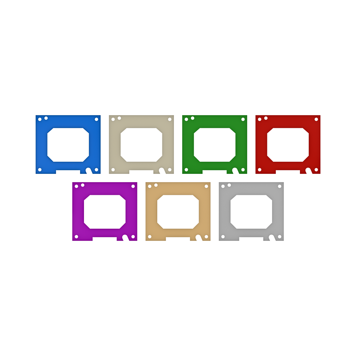 Wooden Camera LPL Shim Set for RED V-RAPTOR XL