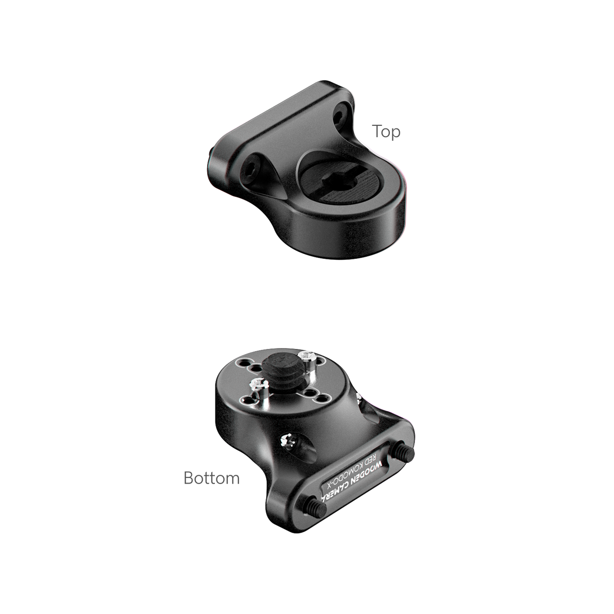 Wooden Camera Bolt-On Accessory Plate Adapter