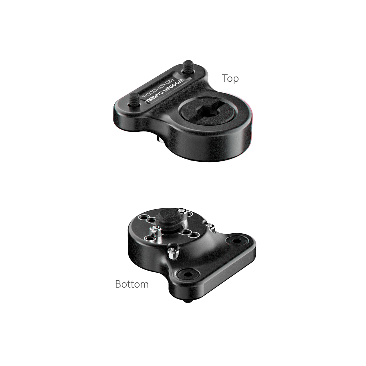 Wooden Camera Bolt-On Accessory Plate Adapter