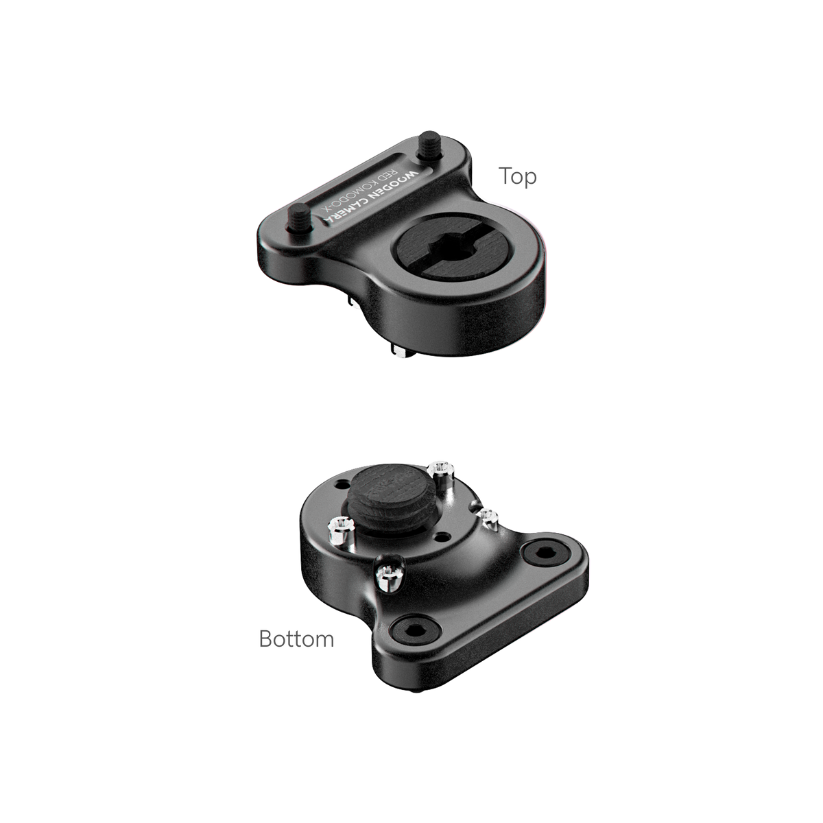Wooden Camera Bolt-On Accessory Plate Adapter