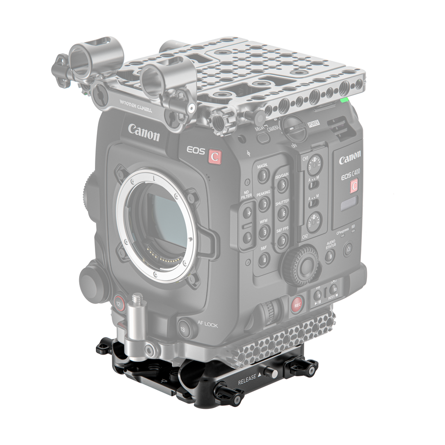 Wooden Camera ARCA Base Plate (Canon C400, C80, Sony FX6)