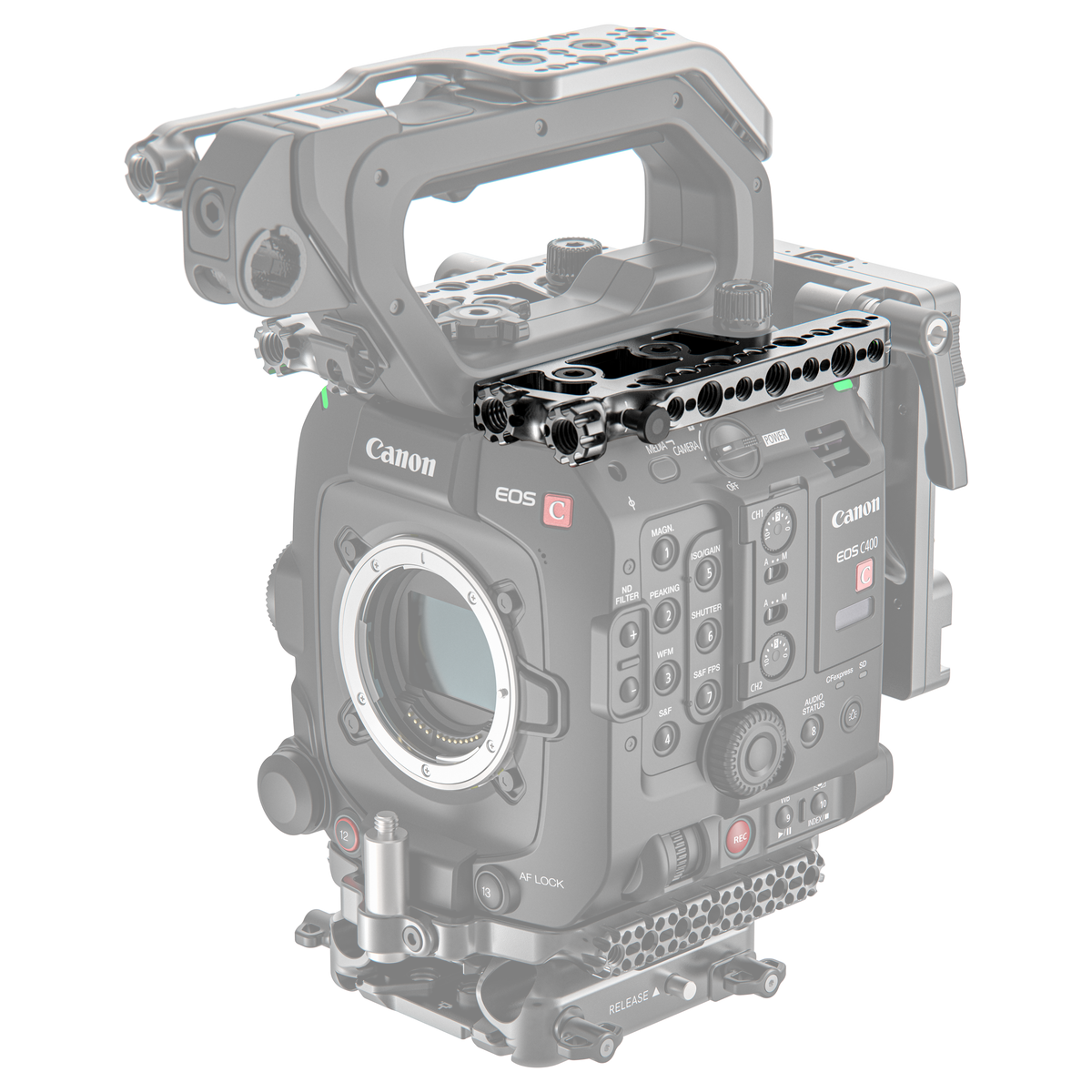 Wooden Camera Top Plate for Canon EOS C400 (Left/ Right)