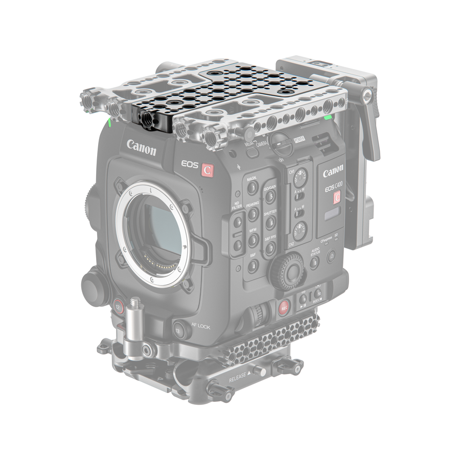 Wooden Camera Top Plate for Canon EOS C400 (Center)
