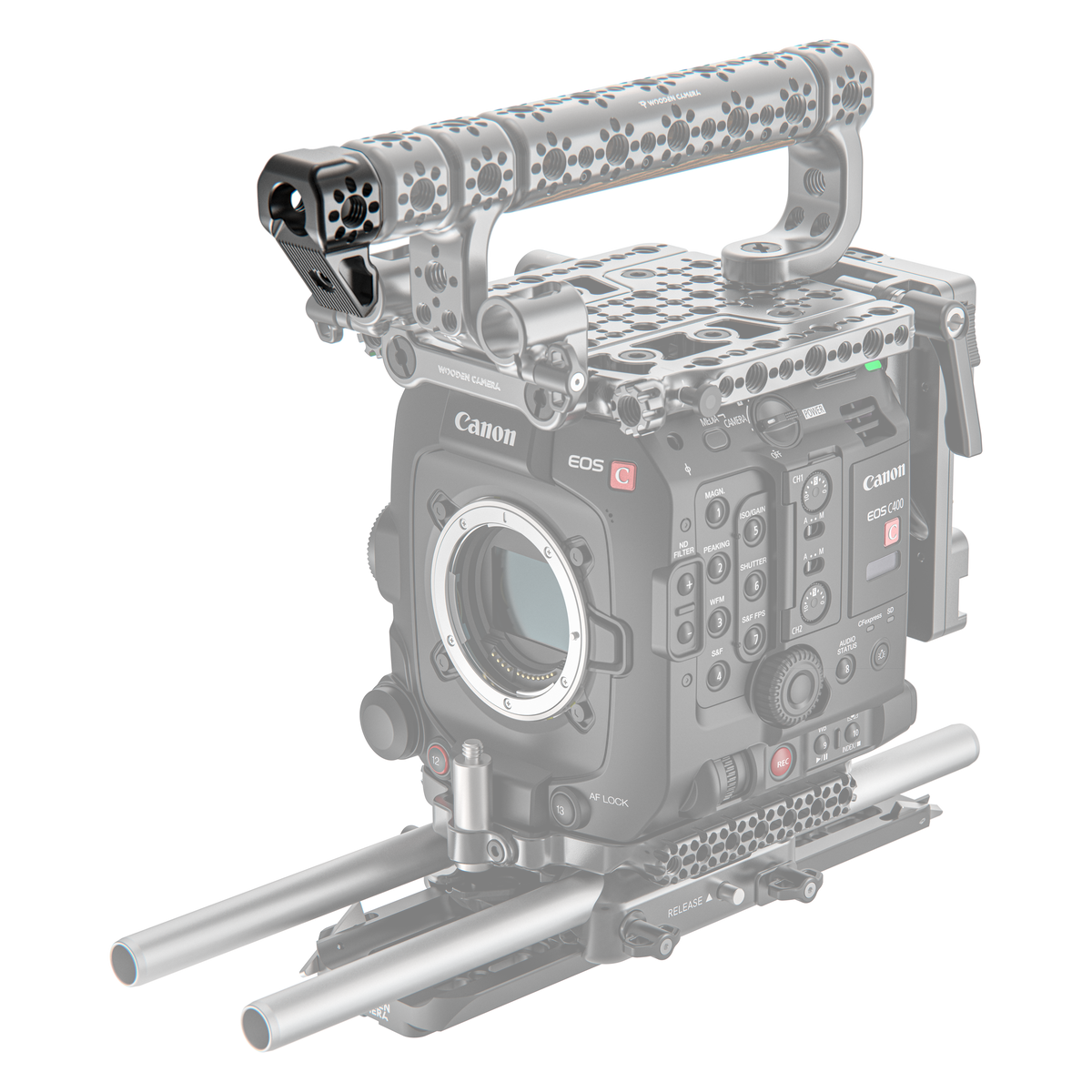 Wooden Camera Bolt-On Canon EVF Adapter for Ultra Handles
