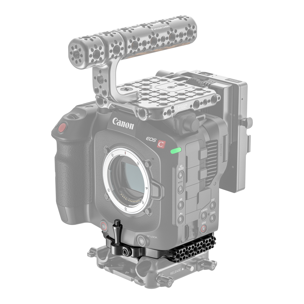 Wooden Camera ARCA Riser Plate for Canon EOS C80