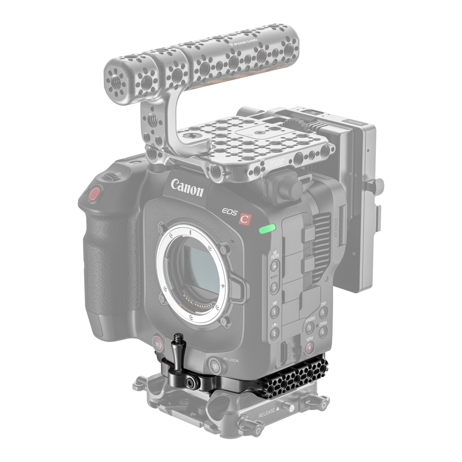Wooden Camera ARCA Riser Plate for Canon EOS C80