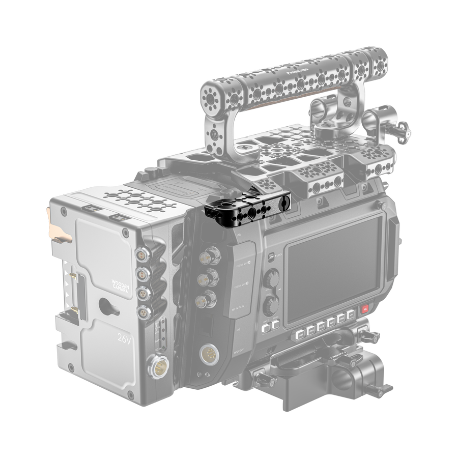 Wooden Camera Top Plate Extension Block for Blackmagic URSA Cine 12K/17K