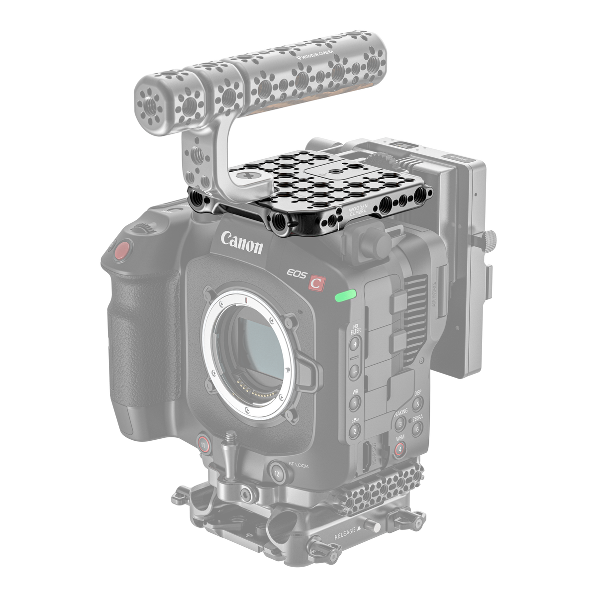 Wooden Camera Top Plate for Canon EOS C80