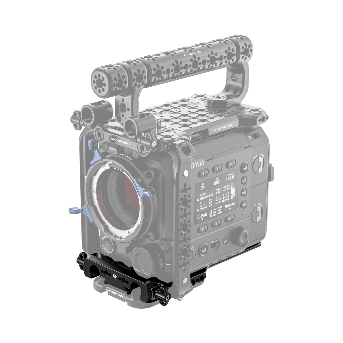 Wooden Camera Riser Plate for FUJIFILM GFX ETERNA 55