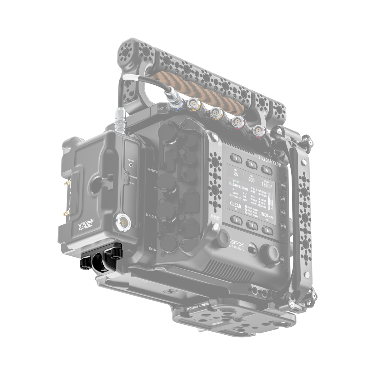 Wooden Camera D-Box® Support Bracket for FUJIFILM GFX ETERNA 55