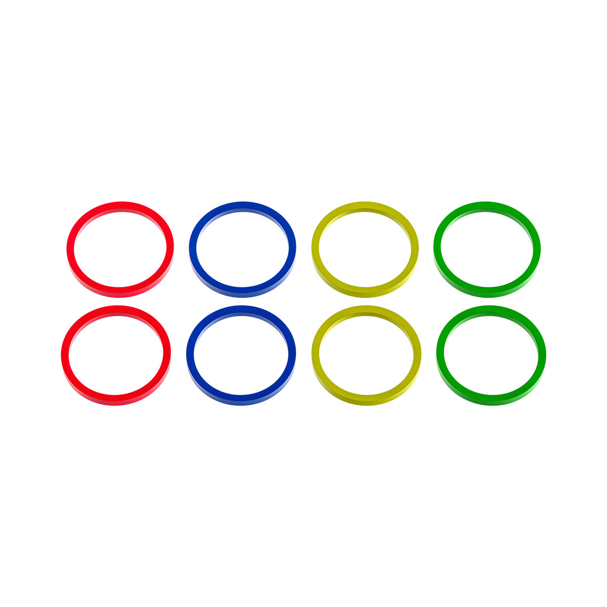 Wooden Camera Color Ring Pack for Elite Handheld Accessories