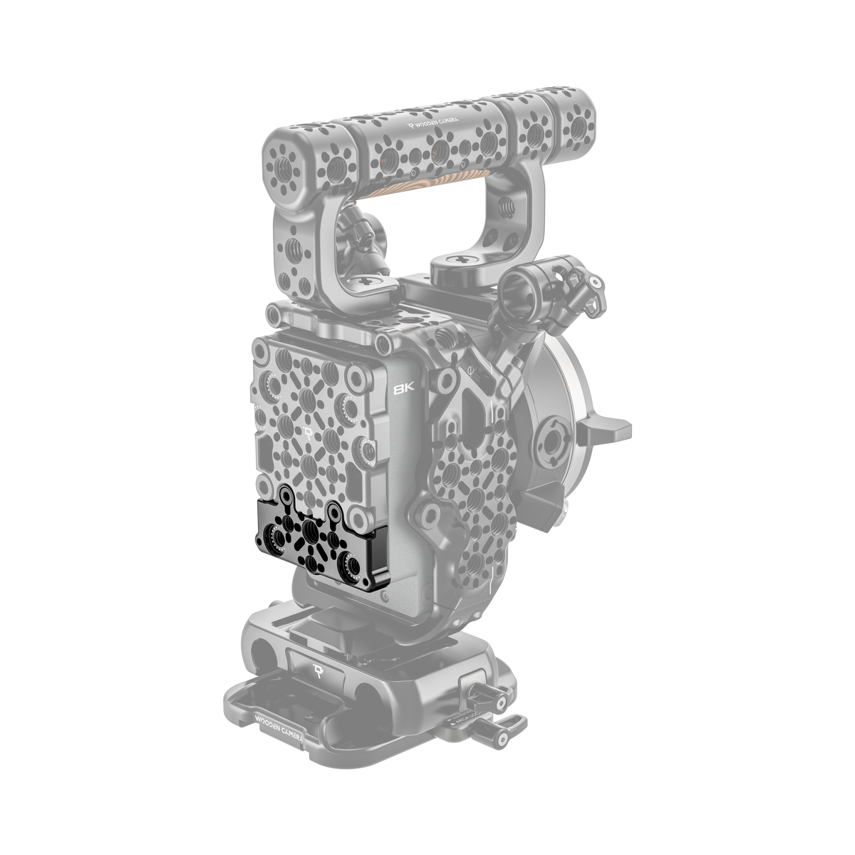 Wooden Camera Rear Cheese Plate Extension for Sony Rialto