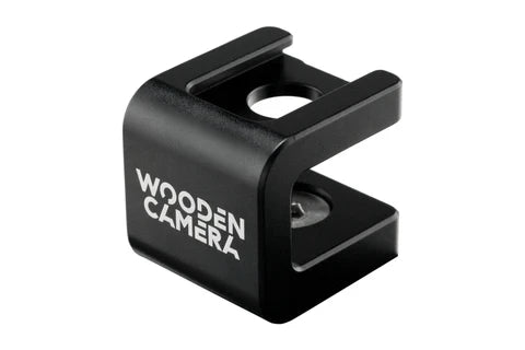 Wooden Camera Cold Shoe Riser Bracket (3/8"-16)