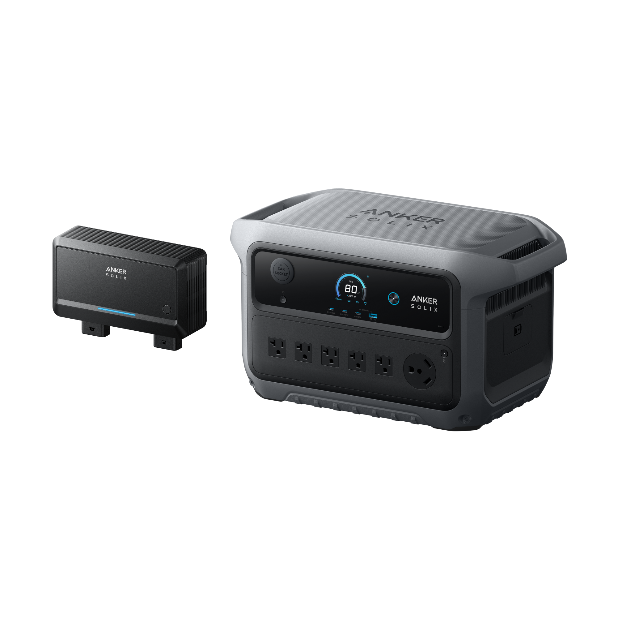 Anker Solix C2000 Gen2 Portable Power Station Extension Package