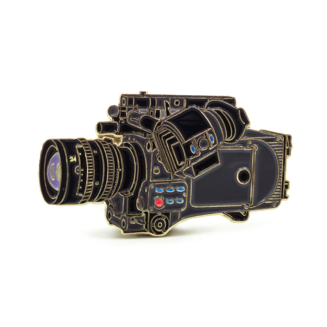 Film Pin Society Cine Camera Enamel Pin