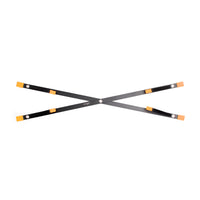 Aladdin  X-Bend Holder 1X2' for BI-FABRIC 2 and ALL-IN 2 panels (ALL-BHAD not Included)
