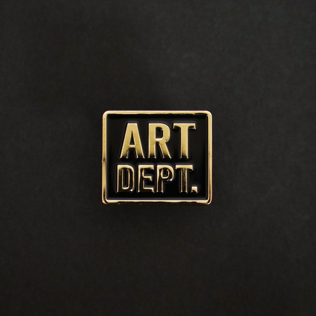 Art Department Enamel Pin front