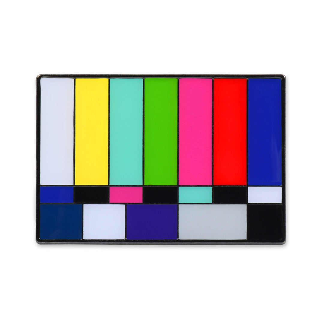 Film Pin Society Bars and Tone Enamel Pin