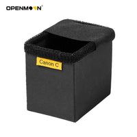 OpenMoon monitor hood sunshade for the Canon C series camera screen