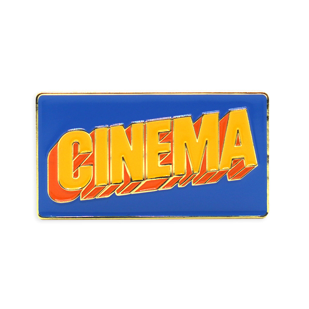 Film Pin Society Cinema Enamel Pin