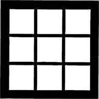 Chimera WINDOW - SERIES I - FRENCH DOOR - 22 X 22" (55.9 X 55.9 cm)