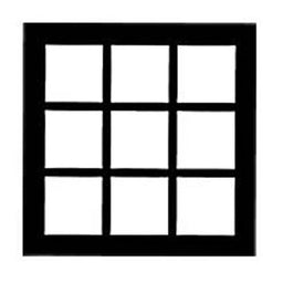 Chimera WINDOW - SERIES I - FRENCH DOOR  - MICRO - 16 X 16" (40.6 X 40.6 cm)