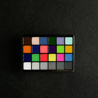 Color Chart Enamel Pin front