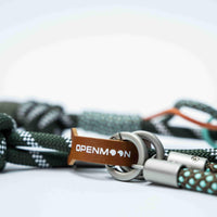Woven crossbody strap PRO worn across the body