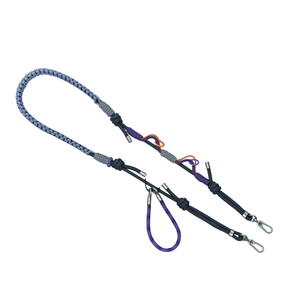 OpenMoon woven crossbody strap lanyard PRO in Purple
