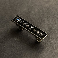 Editor's Toolbar Enamel Pin side