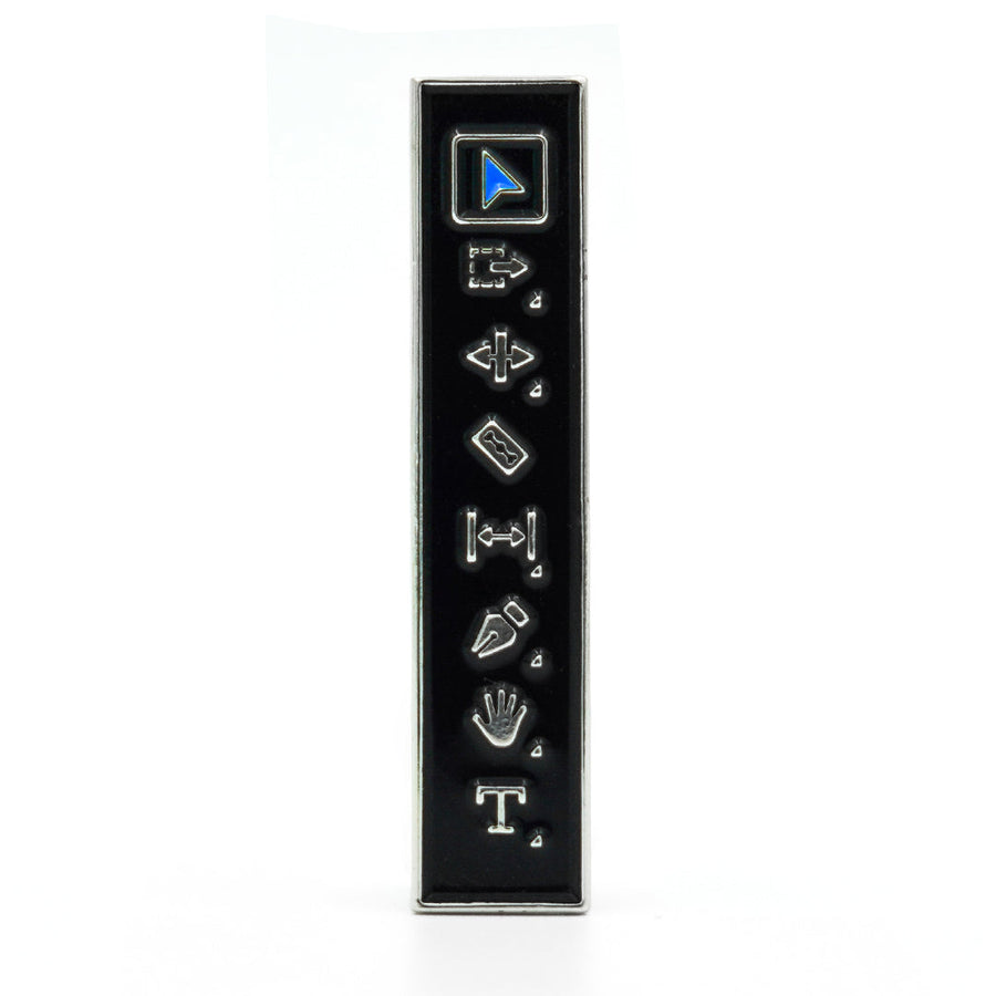 Film Pin Society Editor's Toolbar Enamel Pin