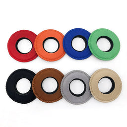 OpenMoon round microfiber eye cushion
