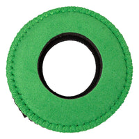OpenMoon round microfiber eye cushion in green
