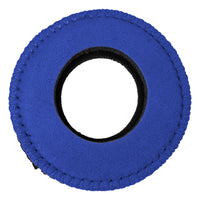 OpenMoon round microfiber eye cushion in blue