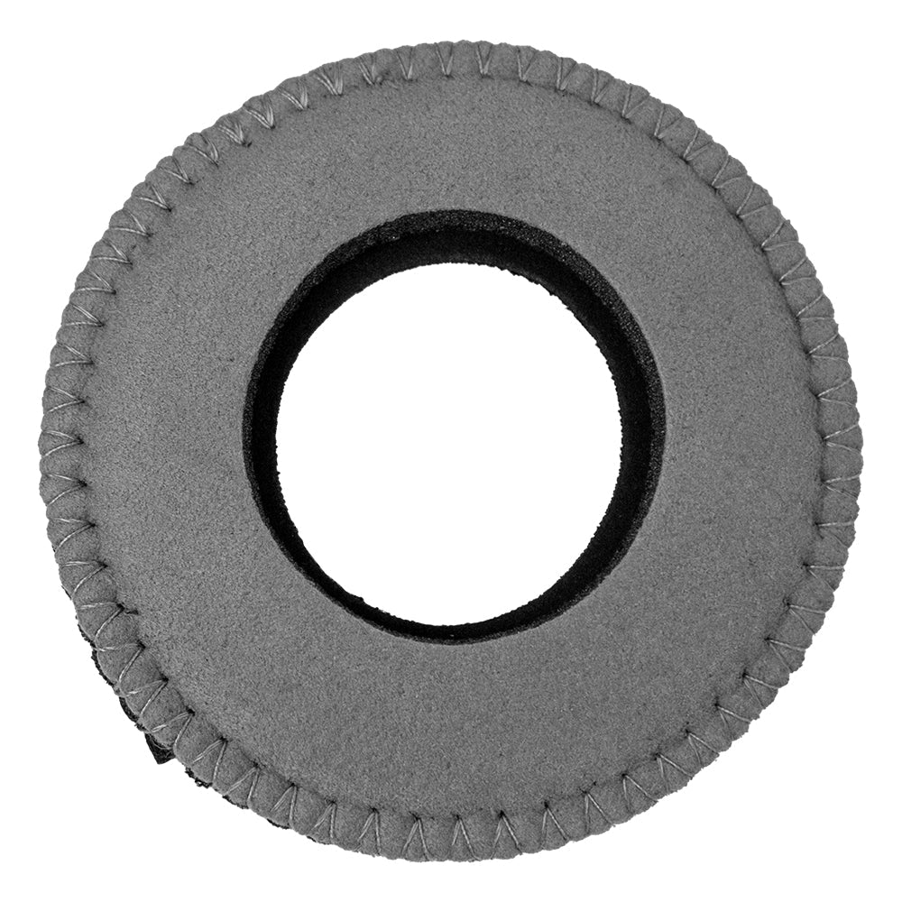 OpenMoon round microfiber eye cushion in grey