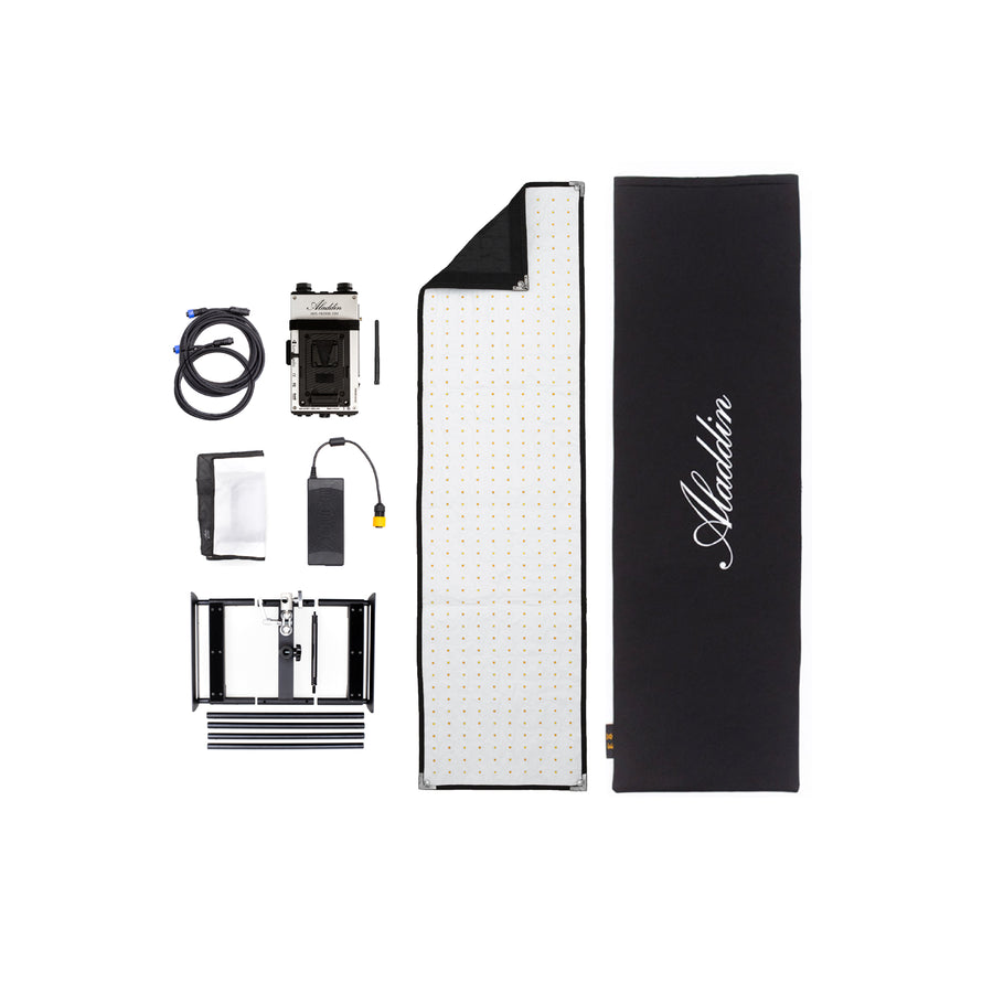 Aladdin BI-FABRIC 4 System (200W Bi-Color) w/ Gold-Mount