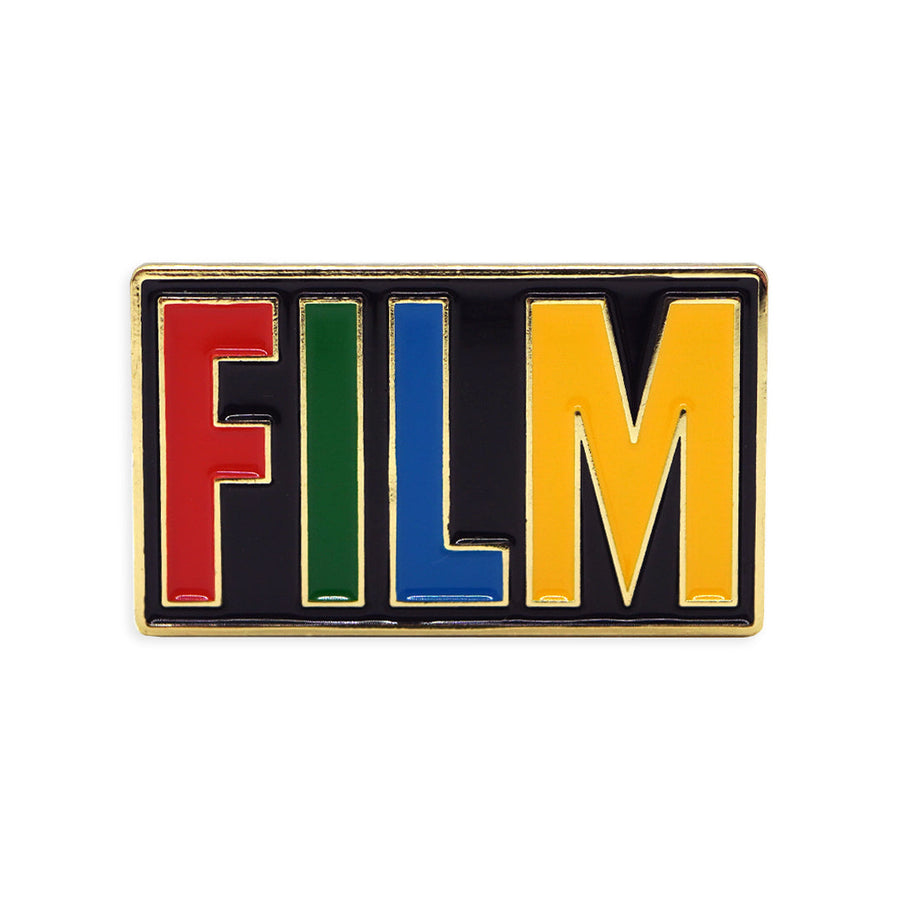 Film Pin Society Analog Film Enamel Pin