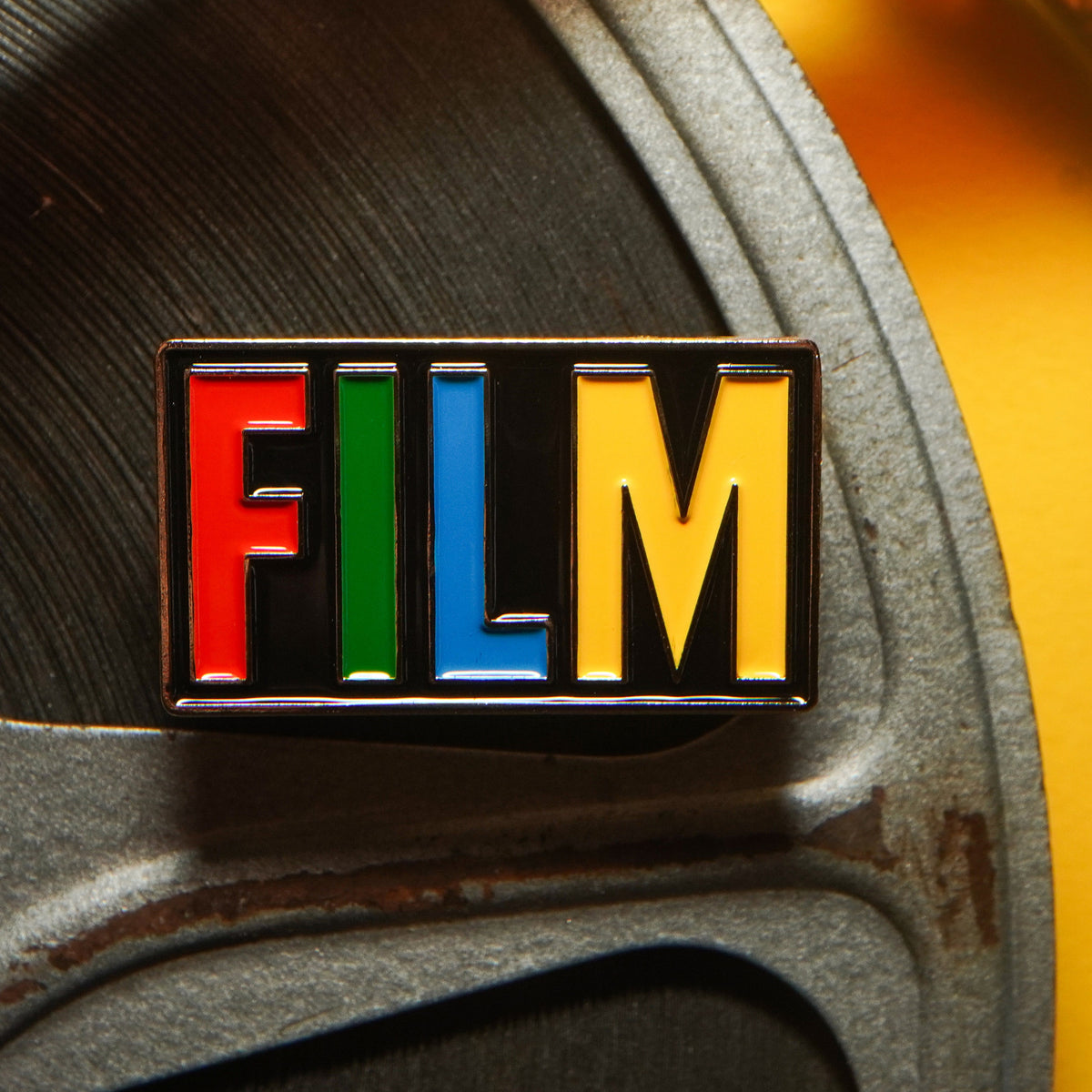 Analog Film Enamel Pin lifestyle