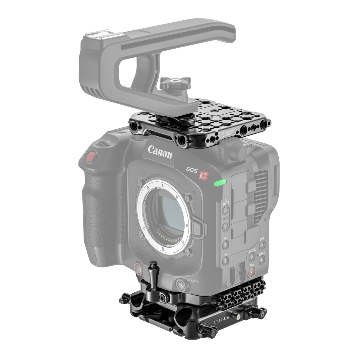 Wooden Camera Core Accessory System for Canon EOS C80