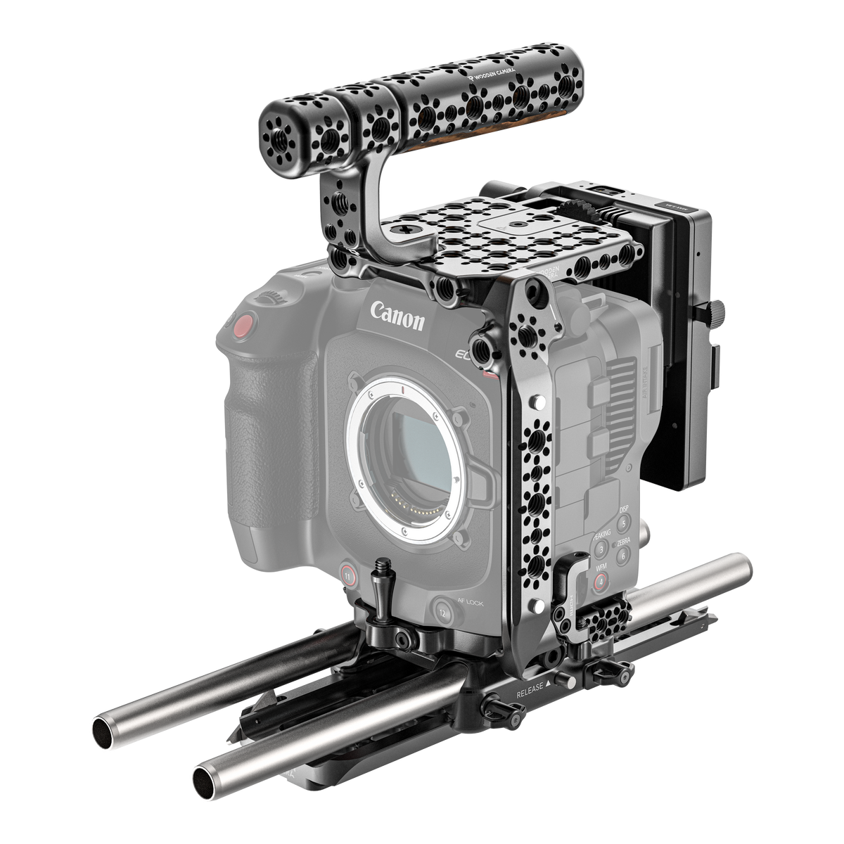 Wooden Camera Elite Accessory System for Canon EOS C80