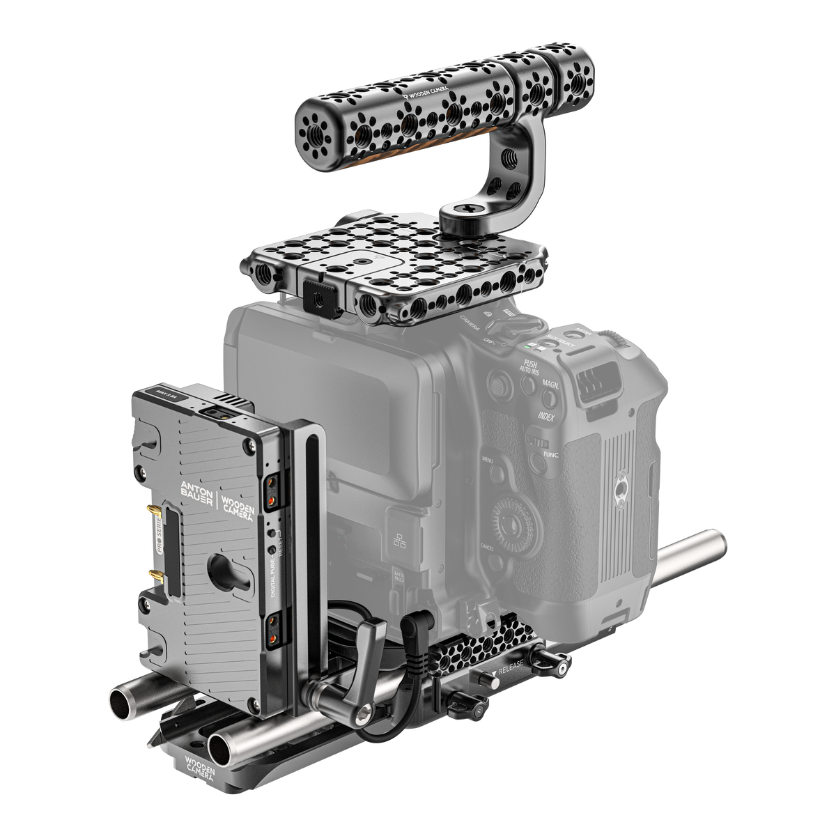 Wooden Camera Elite Accessory System for Canon EOS C80